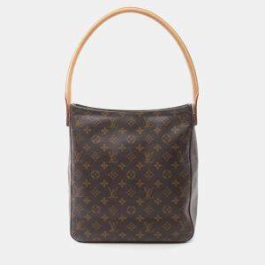 Louis Vuitton Brown Monogram Canvas Looping GM Shoulder Bag