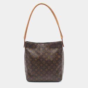 Louis Vuitton Brown Monogram Canvas Looping GM Shoulder Bag 