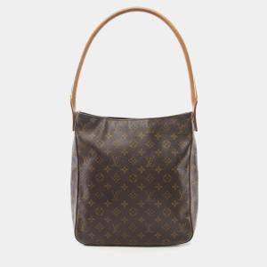 Louis Vuitton Brown Monogram Canvas Looping GM Shoulder Bag 
