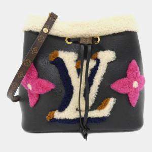 Louis Vuitton Black Leather Neo Noe Shoulder Bag