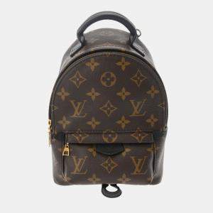 Louis Vuitton Brown Canvas Monogram Palm Springs Mini Backpack