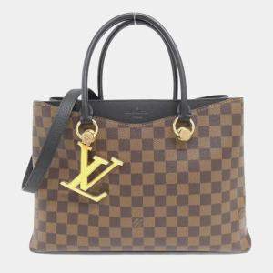 Louis Vuitton Brown/Black Damier LV Riverside Handbag