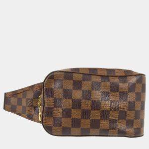Louis Vuitton Damier Ebene Canvas Geronimos Bum Bag