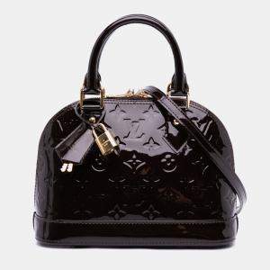 Louis Vuitton Purple Monogram Vernis Alma BB