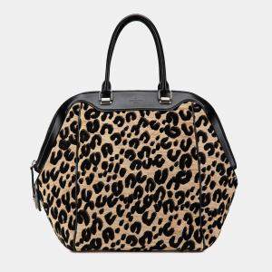 Louis Vuitton Black Brown Stephen Sprouse Leopard North/South