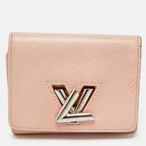 Louis Vuitton Galet Epi Leather Twist Compact Wallet 