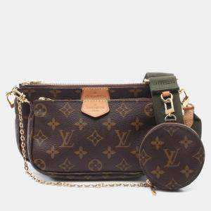 Louis Vuitton Brown Monogram Multi Pochette Accessoires Shoulder Bag