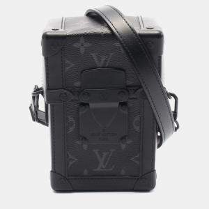 Louis Vuitton Black Monogram Eclipse Vertical Trunk Wearable Wallet 
