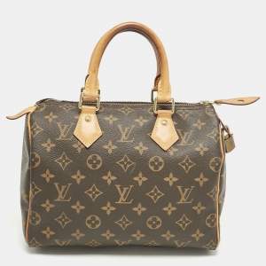 Louis Vuitton Monogram Canvas Speedy 25 Bag