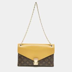 Louis Vuitton Safran Monogram Canvas Pallas Chain Bag