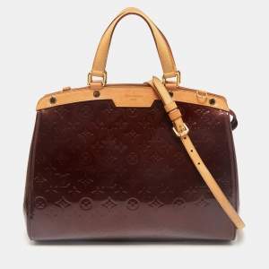 Louis Vuitton Rouge Fauviste Monogram Vernis Brea GM Bag