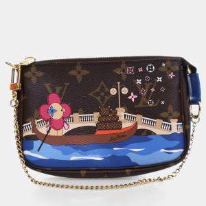 Louis Vuitton Monogram Christmas Animation Mini Pochette