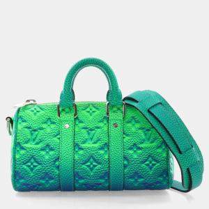 Louis Vuitton Monogram Taurillon Leather Limited Edition Illusion Keepall Bandouliere XS