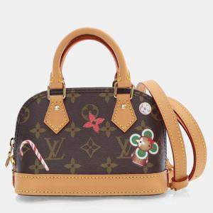 Louis Vuitton Brown Monogram Candy Factory Nano Alma