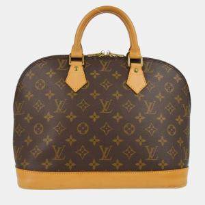 Louis Vuitton Brown Monogram Alma Handbag