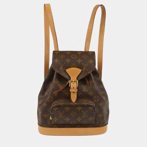 Louis Vuitton Brown Monogram Canvas Montsouris MM Backpack