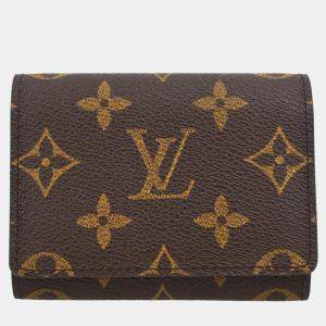 Louis Vuitton Monogram Enveloppe Carte De Visite Card Case