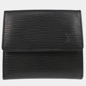 Louis Vuitton Black Epi Leather Wallet