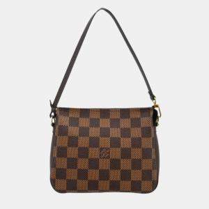 Louis Vuitton Brown Damier Ebene Canvas Pouch Bag