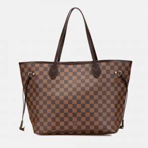 Louis Vuitton Brown Damier Ebene Neverfull MM