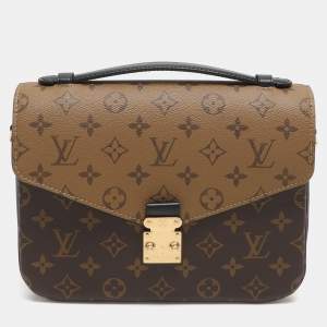 Louis Vuitton Monogram Reverse Pochette Metis MM Bag