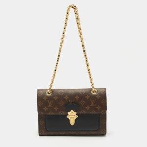 Louis Vuitton Black Monogram Canvas Victoire Bag