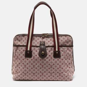Louis Vuitton Cherry Monogram Mini Lin Canvas Sac Mary Kate Bag