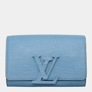 Louis Vuitton Blue Epi Louise PM Crossbody Bag