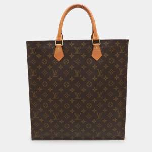 Louis Vuitton Monogram Canvas Sac Plat Bag