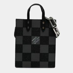 Louis Vuitton Brown Damier Checkerboard Sac Plat XS