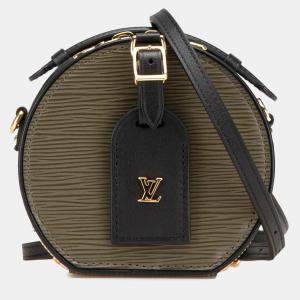 Pre Owned Louis Vuitton Brown Mini Epi Boite Chapeau
