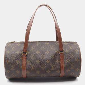 Louis Vuitton Brown Monogram Canvas Papillon GM 30 Handbag 