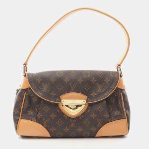 Louis Vuitton Beverly MM Brown Monogram Canvas Shoulder Bag