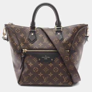 Pre Owned Louis Vuitton Tournel PM Monogram Leather Shoulder Bag 