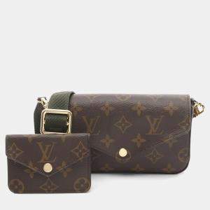 Pre Owned Louis Vuitton Multi Pochette Felicie Monogram Shoulder Bag 