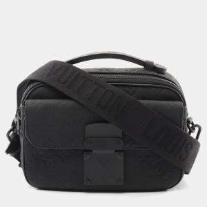 Louis Vuitton S Lock Messenger Hand Shoulder Crossbody Bag  Taurillon Noir
