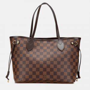 Louis Vuitton Brown Damier Ebene Neverfull PM