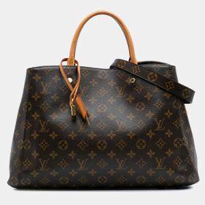 Louis Vuitton Brown Monogram Montaigne GM
