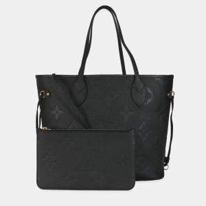 Louis Vuitton Black Monogram Empreinte Neverfull MM bag
