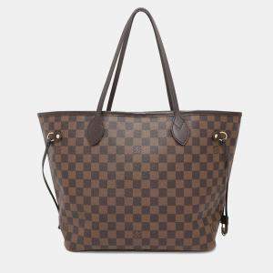 Louis Vuitton Neverfull Cerise Damier Ebene Canvas Size Mm
