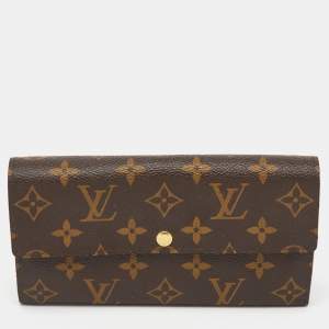 Louis Vuitton Monogram Canvas Sarah Long Wallet