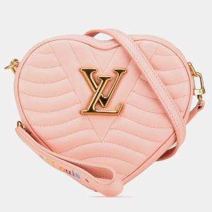 Louis Vuitton Pink New Wave Heart Crossbody