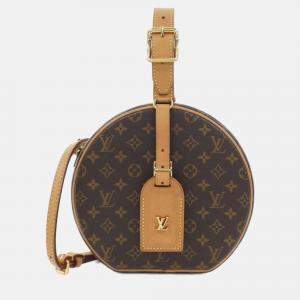 Louis Vuitton Petite Boite Chapeau Brown Monogram Canvas Shoulder Bag