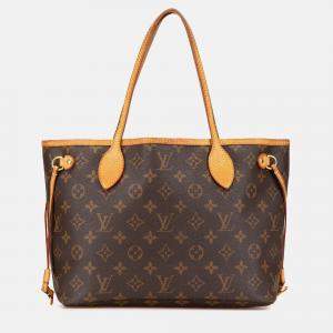Louis Vuitton Brown Monogram Neverfull PM
