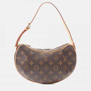 Louis Vuitton Brown Monogram Croissant PM
