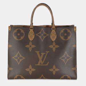 Louis Vuitton Monogram Reverse Canvas Onthego GM bag