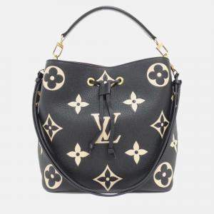 Louis Vuitton Neo Noe MM Bicolor Monogram Empreinte Shoulder Bag