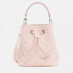 Louis Vuitton Neo Noe BB Opal/Pink Monogram Empreinte Shoulder Bag