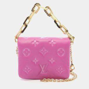 Louis Vuitton Coussin Pink Leather Shoulder Bag