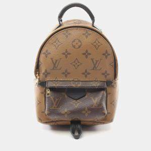 Louis Vuitton Palm Springs Mini Brown Monogram Reverse Coated Canvas Leather Backpack